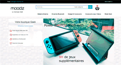 Desktop Screenshot of moodzshop.com