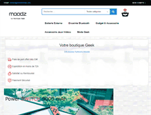 Tablet Screenshot of moodzshop.com